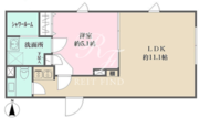 ANQI原宿 201 間取り図