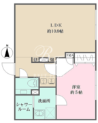 ANQI原宿 202 間取り図