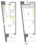 プライムメゾン早稲田通り 905 間取り図