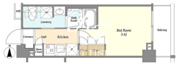 アークマーク西小山 403 間取り図