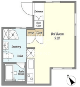 高輪キューブ EAST-R 間取り図