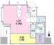 リバーレ東新宿 201 間取り図