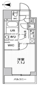 ガリシア森下5 401 間取り図