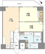 KURAMAE214 1303 間取り図