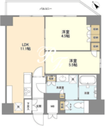 KURAMAE214 1403 間取り図