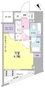 ＳＩＬ西五反田 1007 間取り図 ?>