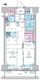 ジェノヴィア本所吾妻橋2スカイガーデン 703 間取り図