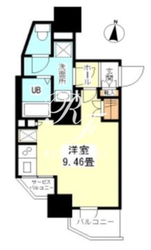 フリージアテラス 1201 間取り図