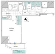 ガリシア大塚サウス 101 間取り図