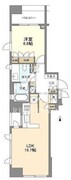 ラサンテ麻布十番 1602 間取り図