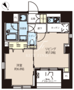 レオーネ東日本橋駅前2 201 間取り図