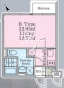 パセオ西新宿五丁目2 301 間取り図