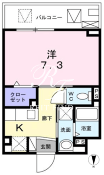 ヴァリヴィラージュ 403 間取り図