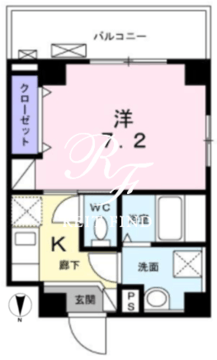 ヴァリヴィラージュ 604 間取り図