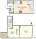 コンフォリア本駒込一丁目 206 間取り図