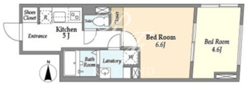 コンフォリア本駒込一丁目 407 間取り図