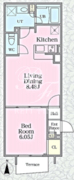 グランパセオ明大前3 103 間取り図 ?>