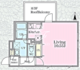 グランパセオ明大前3 403 間取り図