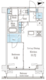 THE VERLUX TAKANAWA 203 間取り図