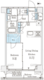 THE VERLUX TAKANAWA 302 間取り図