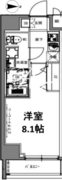 エスレジデンス亀戸ルーメ 501 間取り図