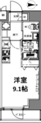 エスレジデンス亀戸ルーメ 802 間取り図