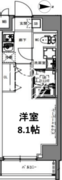 エスレジデンス亀戸ルーメ 1004 間取り図