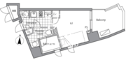レジディア目白2 501 間取り図