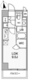 オルタナ住吉 307 間取り図