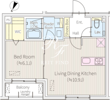 ＯＰ．Ｓｔ．Ｍ 304 間取り図