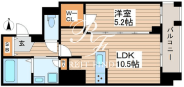 ティアラグレイス両国タワー 802 間取り図