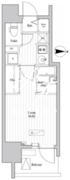 大森海岸レジデンス 1203 間取り図