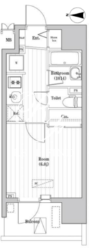 大森海岸レジデンス 302 間取り図