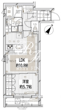 レガリス文京大塚 401 間取り図