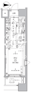 オルタナ亀戸 304 間取り図