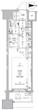 オルタナ亀戸 303 間取り図