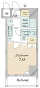 アイフラット西浅草 504 間取り図