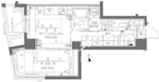 ズーム大塚 406 間取り図