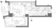 ズーム大塚 406 間取り図