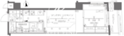 ズーム大塚 312 間取り図