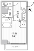 オルタナ池袋イースト 704 間取り図