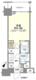 クレヴィア新宿若松町 505 間取り図