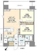 クレヴィア新宿若松町 905 間取り図