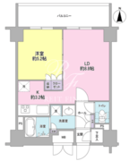 コンフォリア春日富坂 1105 間取り図