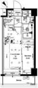 アークマーク水天宮前2 104 間取り図