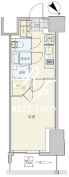 リビオメゾン南砂町 713 間取り図