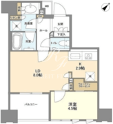 パークホームズ日本橋人形町二丁目 303 間取り図