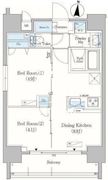 アーバネックス錦糸町 701 間取り図