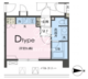 ガレリア東新宿 1105 間取り図