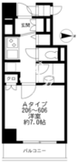 プライムアーバン番町 206 間取り図